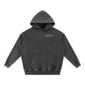 Bleed Grow Snow Wash Fleece Oversize Hoodie