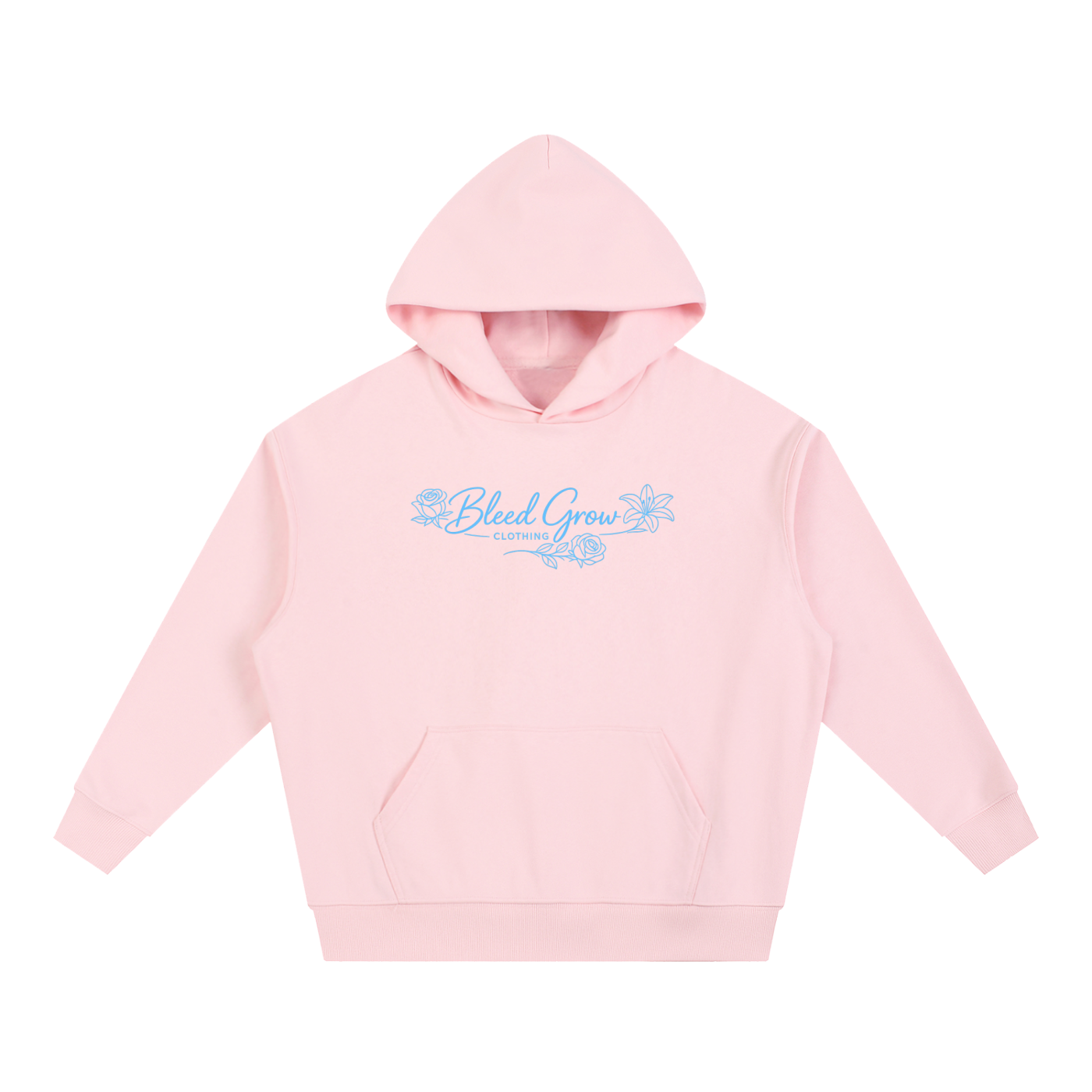 Bleed Grow Boxy Heavyweight Drop-Shoulder Hoodie