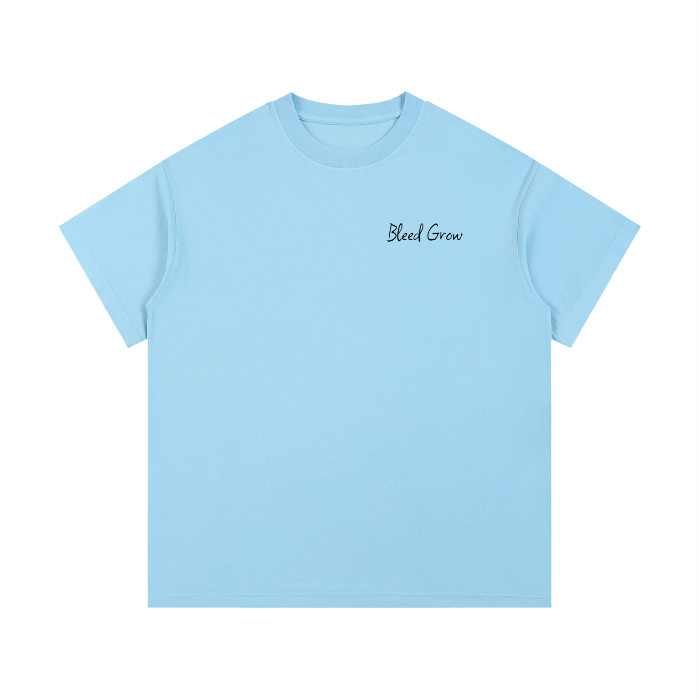Vintage Wash Cotton Bleed Grow Spine T-Shirt