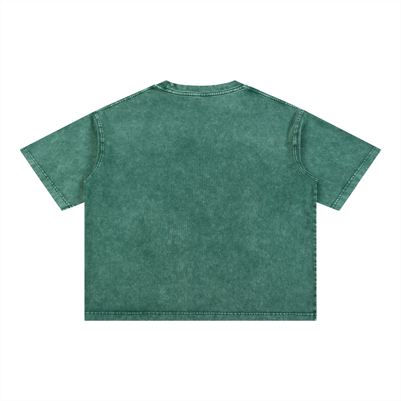 Mineral Wash Boxy Cotton Bleed Grow Hurts Feeds T-Shirt