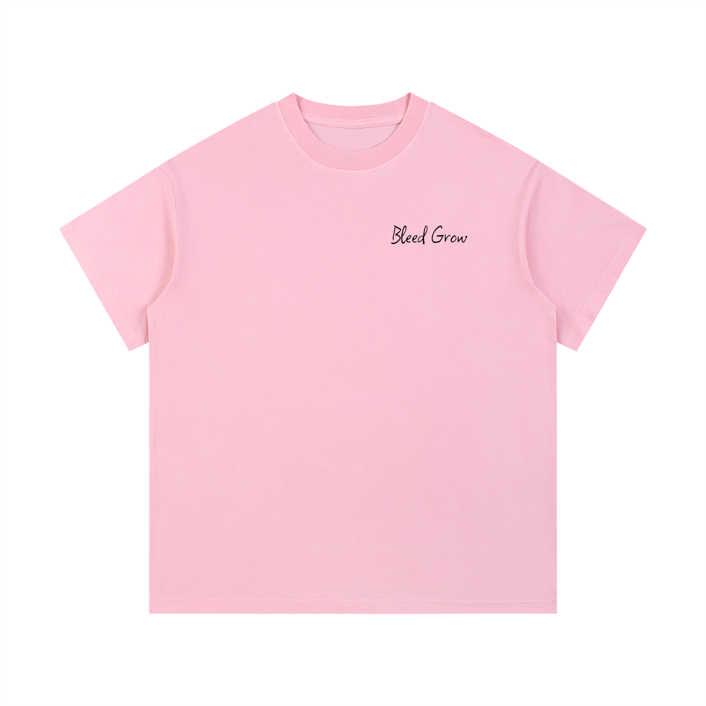 Vintage Wash Cotton Bleed Grow Spine T-Shirt