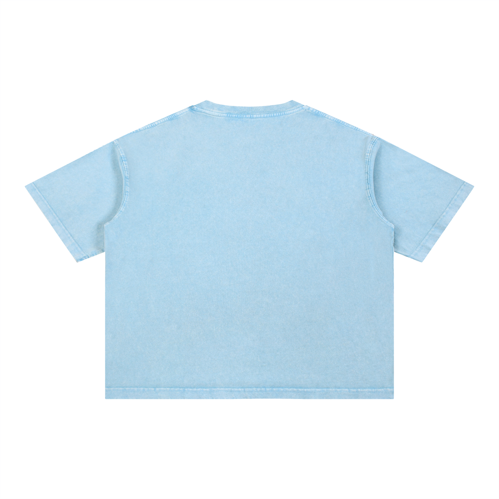Bleed Grow Mineral Wash Boxy Cotton T-Shirt