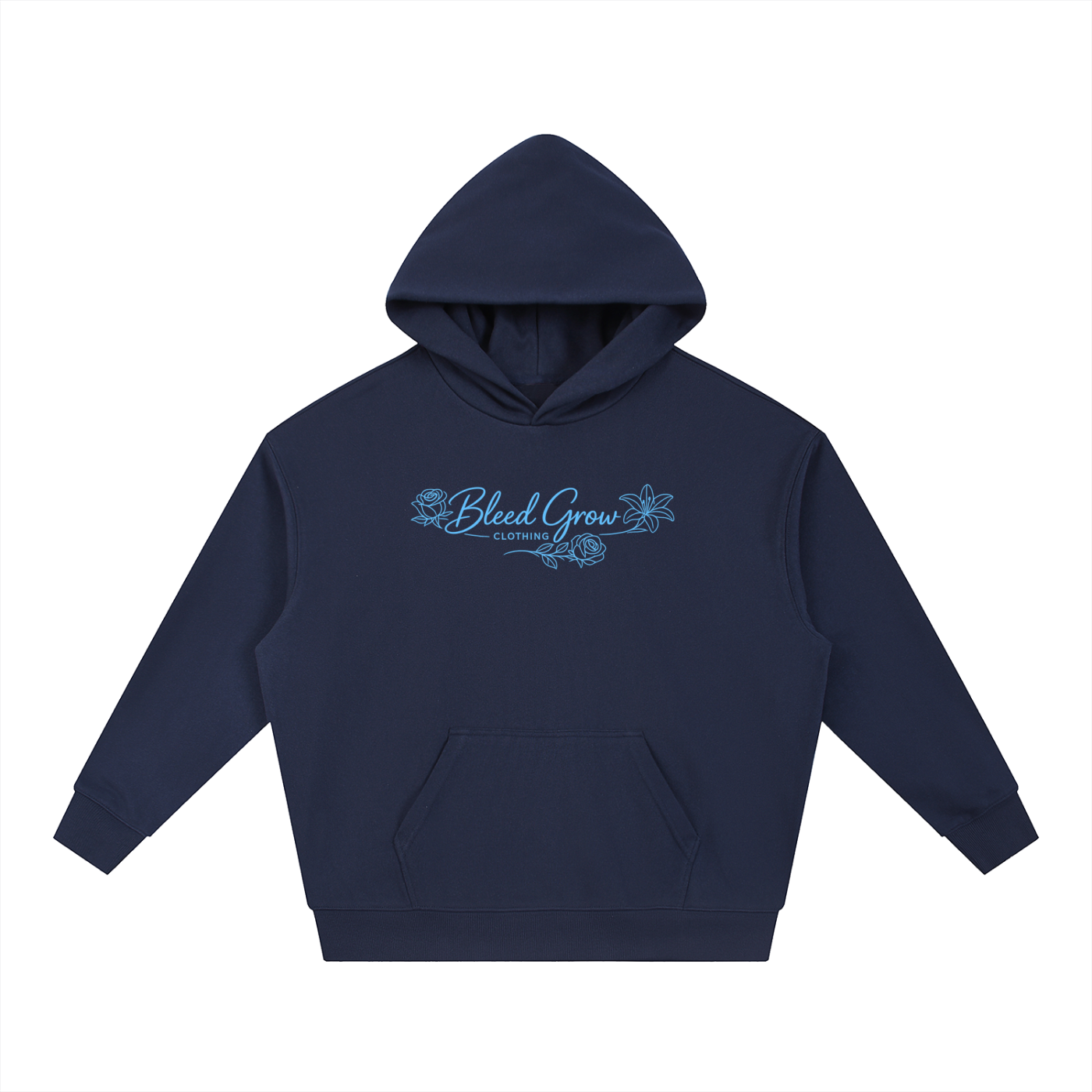 Bleed Grow Boxy Heavyweight Drop-Shoulder Hoodie