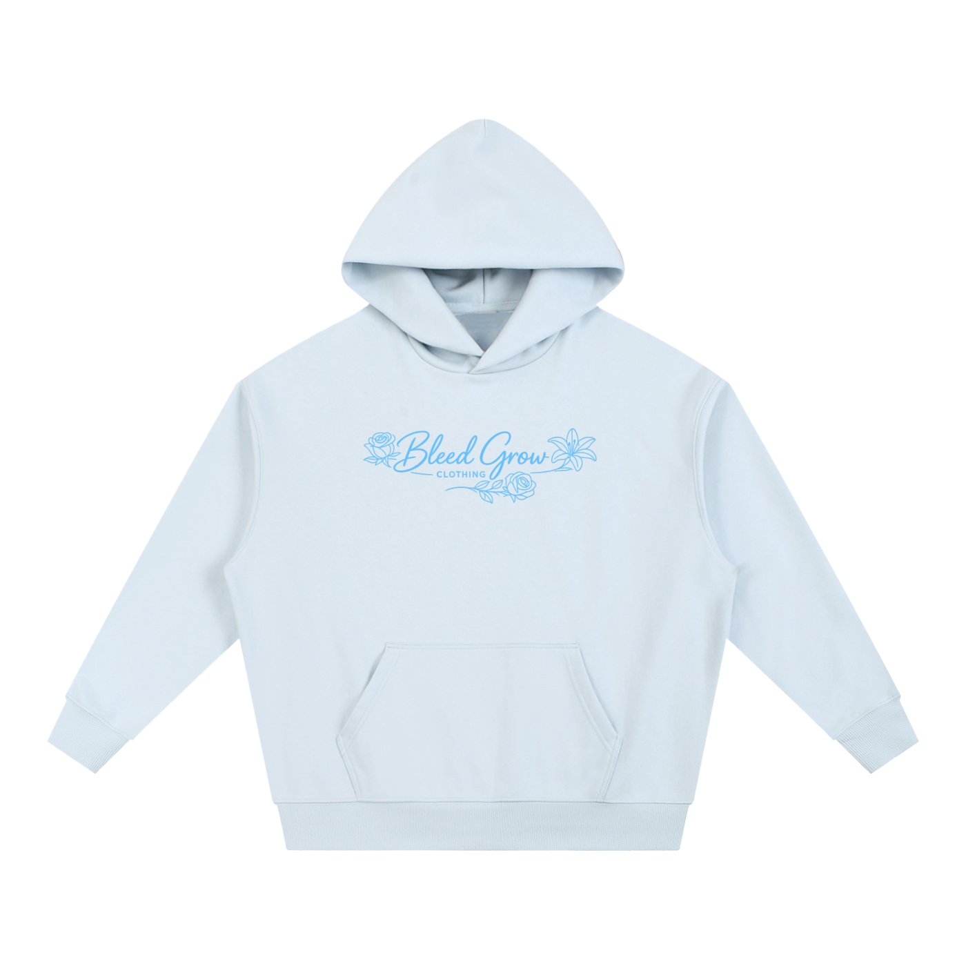 Bleed Grow Boxy Heavyweight Drop-Shoulder Hoodie