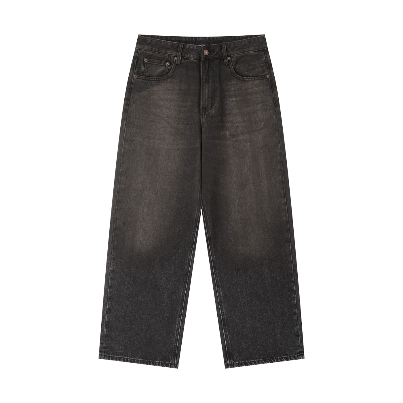 Vintage Wash Heavyweight Bleed Grow Denim Jeans