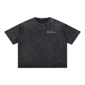 Bleed Grow Mineral Wash Boxy Core Cotton T-Shirt
