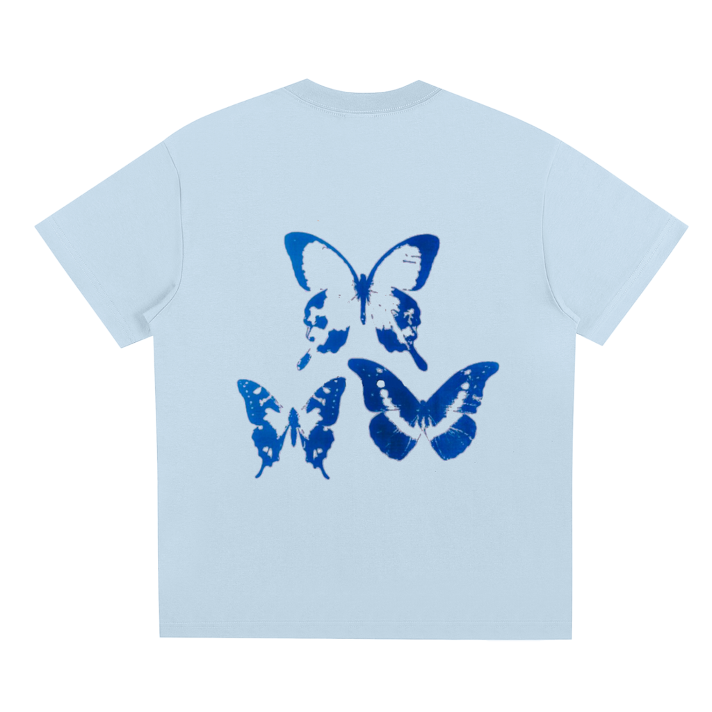 Sorona Quick-Dry Cooling Bleed Grow Butterfly T-Shirt